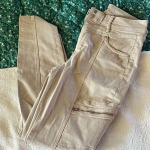 White House black market beige jeans